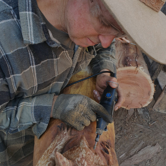 Turning Salvaged Wood into Stunning Sculptures